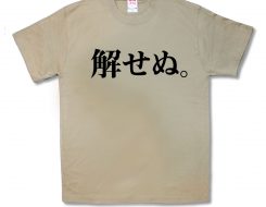 解せぬ。