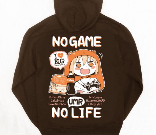 ノーゲームうまるパーカー【干物妹！うまるちゃん】