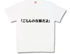 ごらんの有様だよ